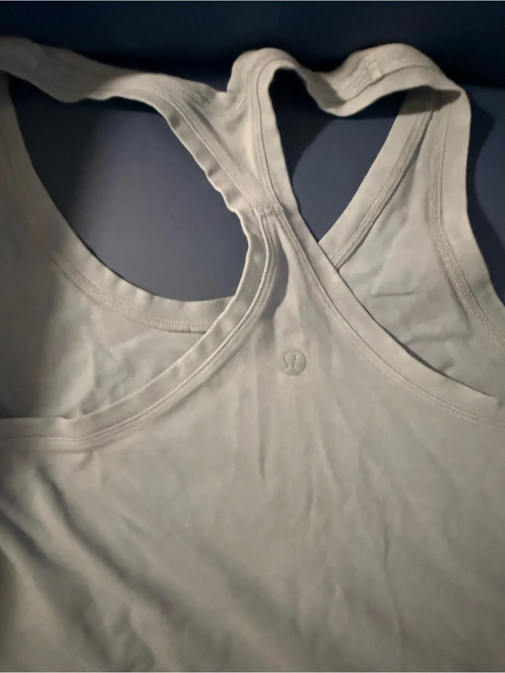lululemon athletica Light Blue Racerback Tank